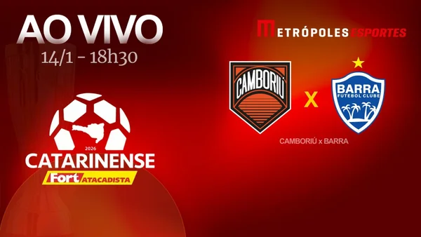 Catarinense 2026: assista como foi Camboriú x Barra no YouTube