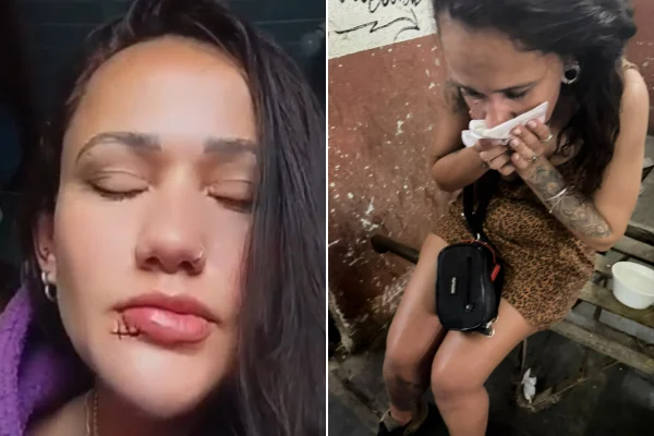 Raíssa Duarte agredida e roubada no Mercado Novo em BH