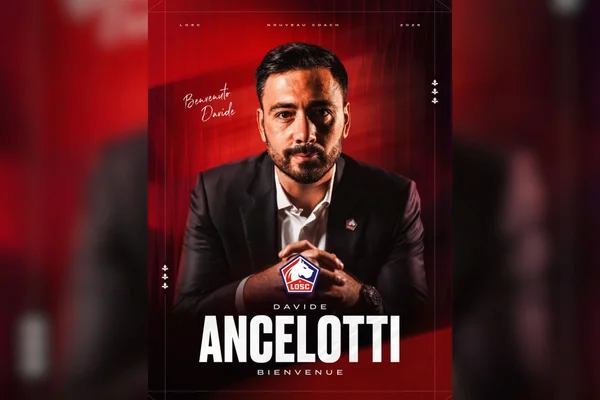 Lille anuncia Davide Ancelotti, auxiliar da Seleção, como novo técnico