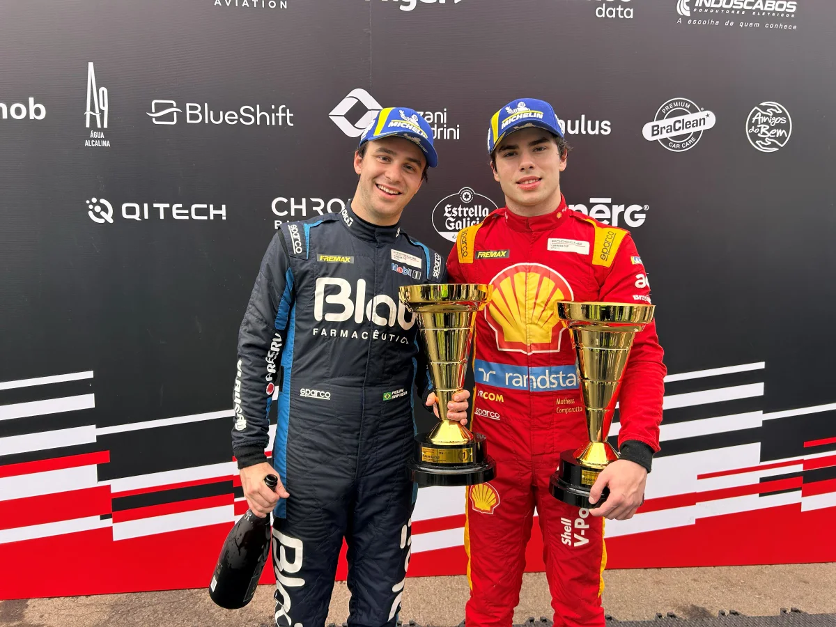 Porsche Cup: Comparatto e Baptista brilham e vencem etapa no DF