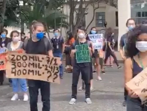 protesto queiroga usp