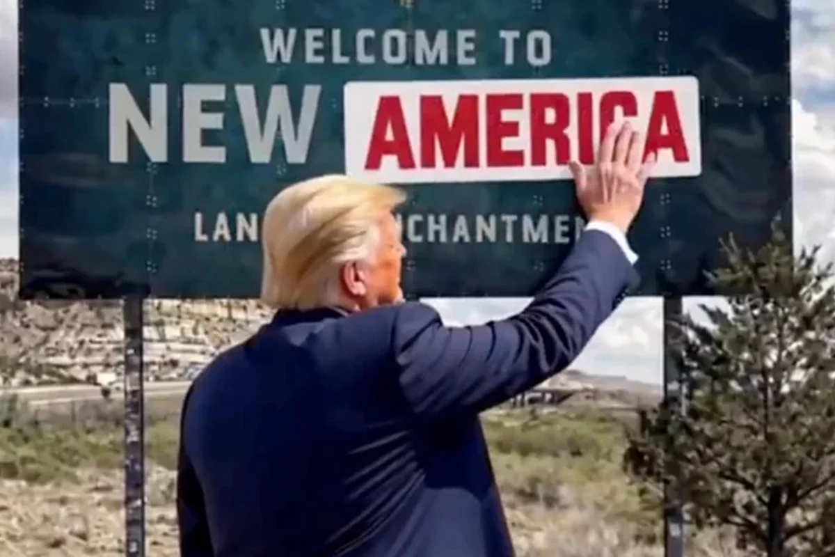 Trump muda nome do Novo México em vídeo de IA Trump muda nome do Novo México em vídeo de IA