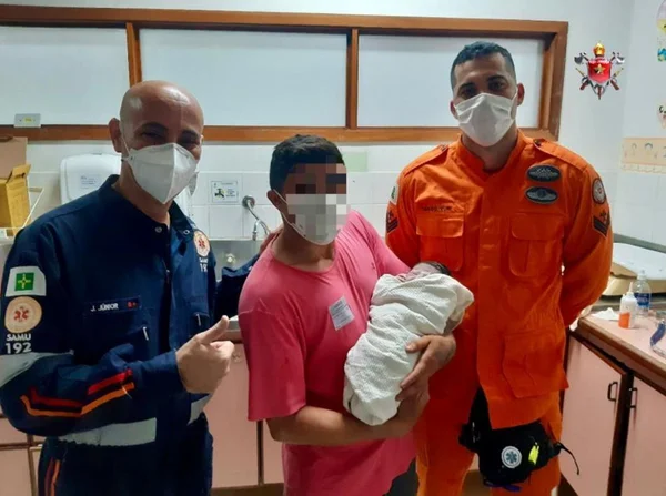 Corpo de Bombeiros ajuda Sofi a nascer às margens da EPNB
