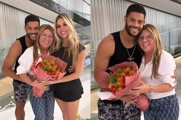Após trair esposa com sobrinha, Hulk homenageia a sogra