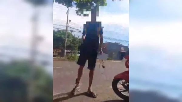 Traficante debocha de tornozeleira eletrônica