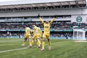 Bruno Santos marcou o gol da virada Bruno Santos marcou o gol da virada