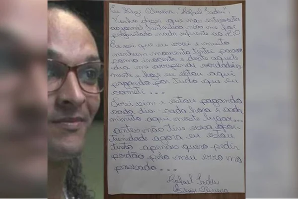 Carta de Suzy, trans presa por abuso de menor entrevistada por Drauzio Varella