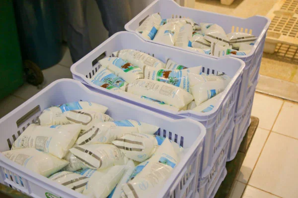 GDF vai distribuir 118 mil litros de leite