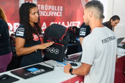 Cada competidor recebeu um kit de participação