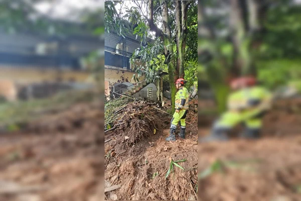 Mulher salva a si mesma após ser soterrada por deslizamento de terra - destaque galeria Mulher salva a si mesma após ser soterrada por deslizamento de terra - destaque galeria