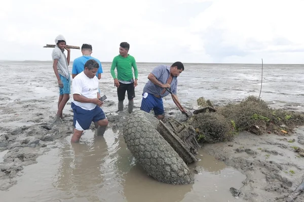 destroços de avião da segunda guerra