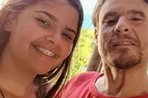 Vereador Simão Vieira Mota e a filha - Metrópoles