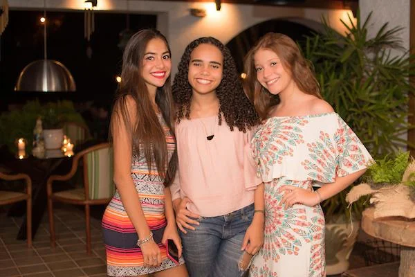 Leticia Alves, Natalia Ferreira e Anne Sampaio Leticia Alves, Natalia Ferreira e Anne Sampaio