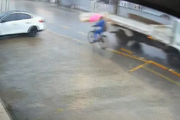 Imagens da câmera de segurança
