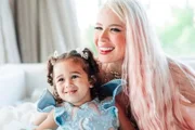 Karoline Lima e sua filha