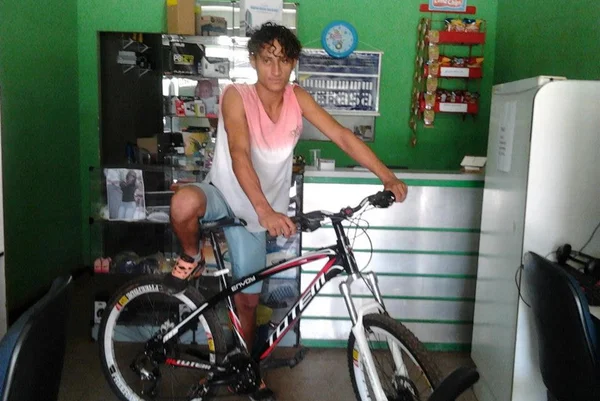 Gilberto Araújo, ciclista atropelado