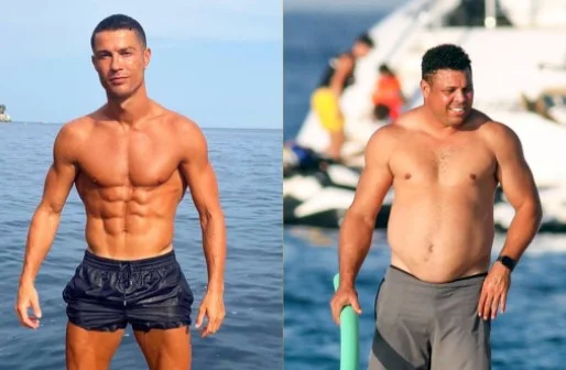 Comparação feita entre Cristiano Ronaldo e Ronaldo Fenômeno - Metrópoles