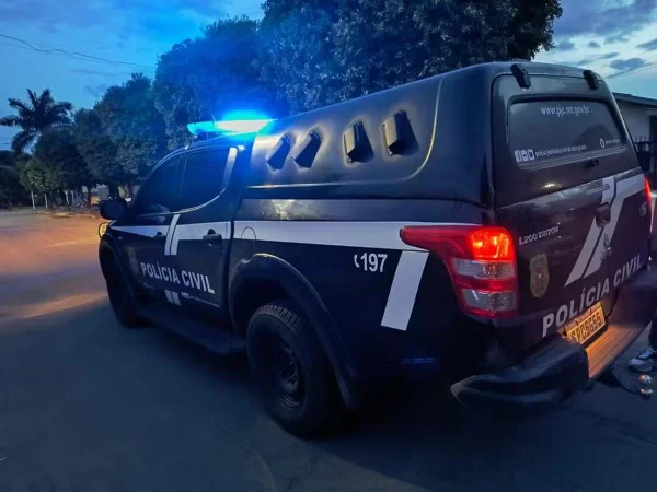 viatura da Polícia Civil
