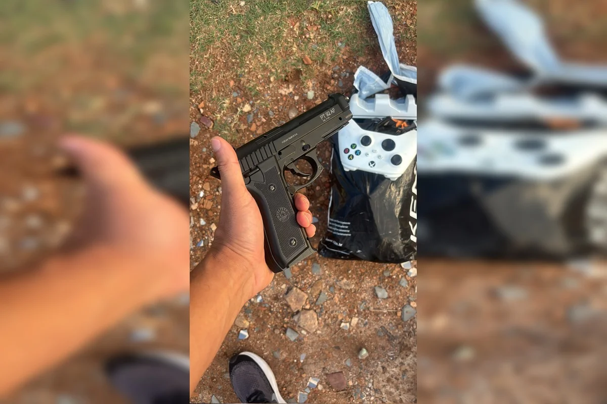 Arma e outras apreensões Arma e outras apreensões