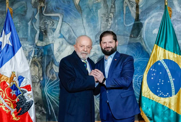 Lula e Boric