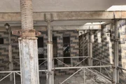 Imóvel danificado na região das obras de expansão da Linha 2-Verde do metrô