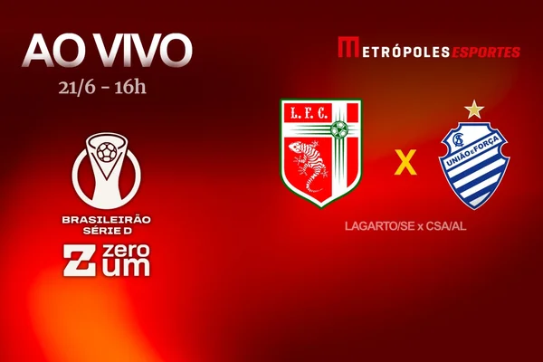 Série D ZeroUm: Metrópoles transmite Lagarto-SE x CSA-AL