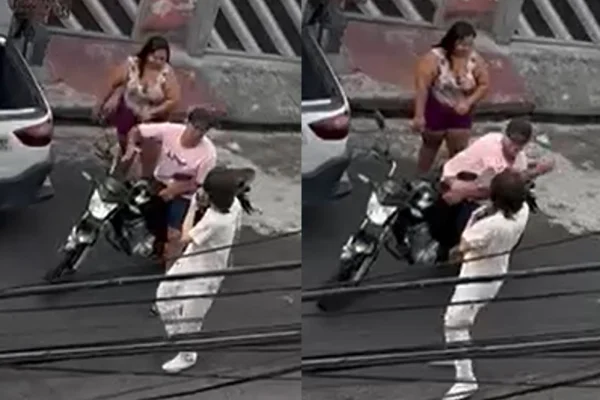 Homem acusado de comprar votos em Manaus deu tapa na mão de Amom Mandel (Cidadania) em Manaus.