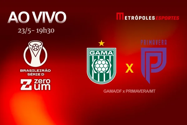 Série D ZeroUm: Metrópoles transmite Gama-DF x Primavera-MT ao vivo