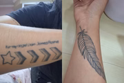 Giovanna Florencio mostra as tatuagens que fez em homenagem ao ídolo, que morreu em 2024 Giovanna Florencio mostra as tatuagens que fez em homenagem ao ídolo, que morreu em 2024