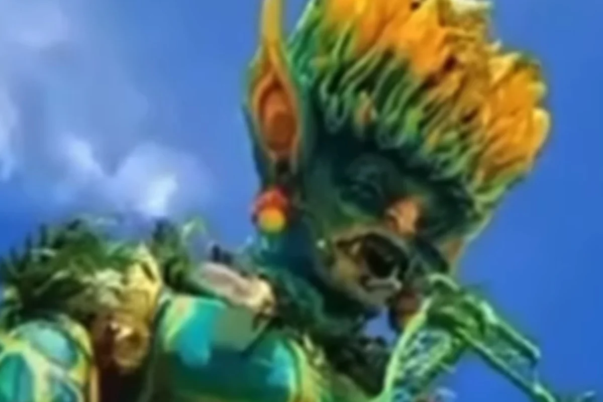 Alegoria do Boi Caprichoso desaba durante translado em Paritins Alegoria do Boi Caprichoso desaba durante translado em Paritins