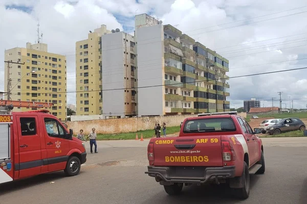 Prédio no DF é interditado por risco de desabamento