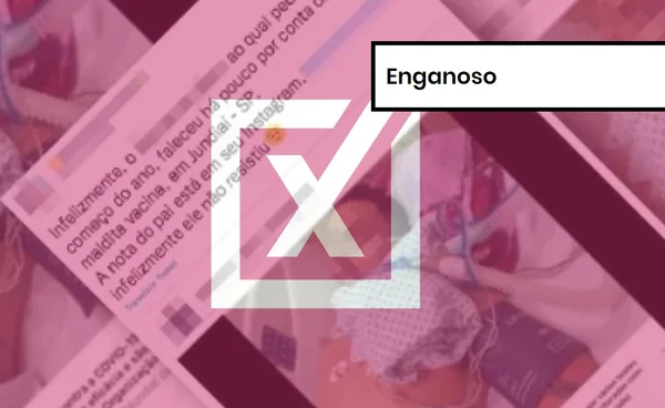 Imagem de post que engana sobre morte de jovem em Jundiaí (SP)