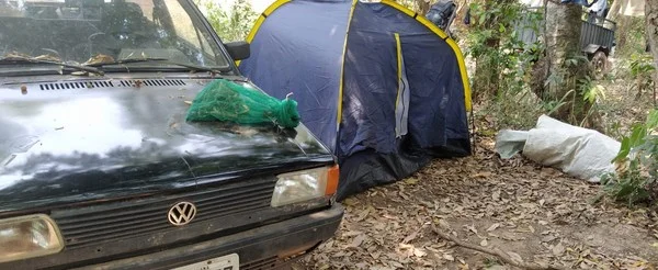Homem é encontrado fugindo da polícia em acampamento com 150 peixes