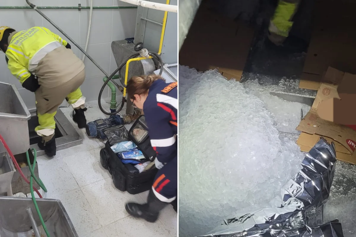 Trabalhador morre ao cair em máquina de triturar gelo em MG