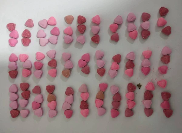 Imagem colorida de Ecstasy apreendido em Recife