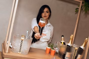 Drinks saborosos garantiram a alegria e animação da noite