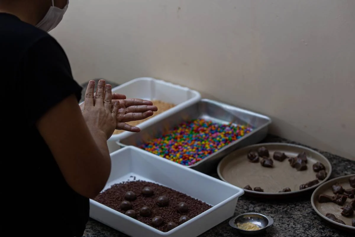 A variedade de sabores é grande A variedade de sabores é grande