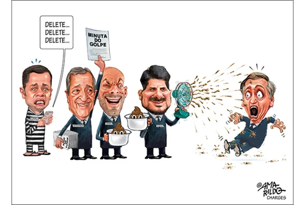 Charge do Amarildo