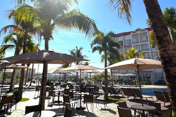 São Pedro Thermas Resort, onde homem morreu durante torneio de comer melancia - Metrópoles
