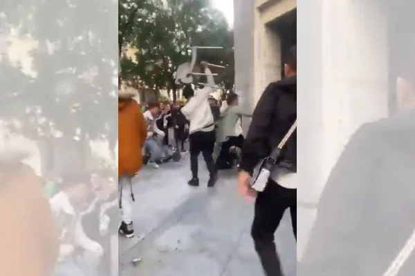 Torcedores de Marrocos e Espanha entram em confronto