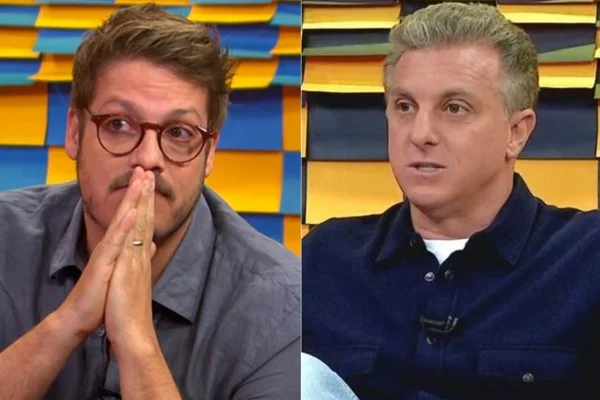 Porchat e Luciano Huck