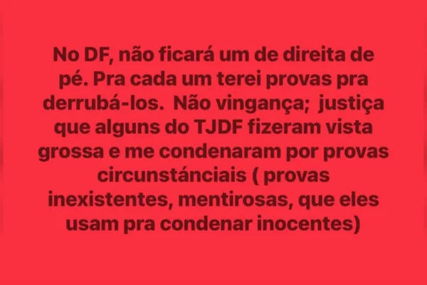 Suspeito de matar casal em condomínio: “Não ficará um de direita em pé” - destaque galeria Suspeito de matar casal em condomínio: “Não ficará um de direita em pé” - destaque galeria