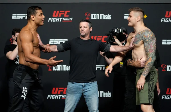 Borrachinha troca insultos com italiano antes de luta no UFC. Veja