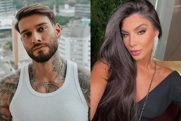 Lucas Lucco e Gabriela Versiani, ex de Kevinho, estão se conhecendo (Reprodução: Instagram)