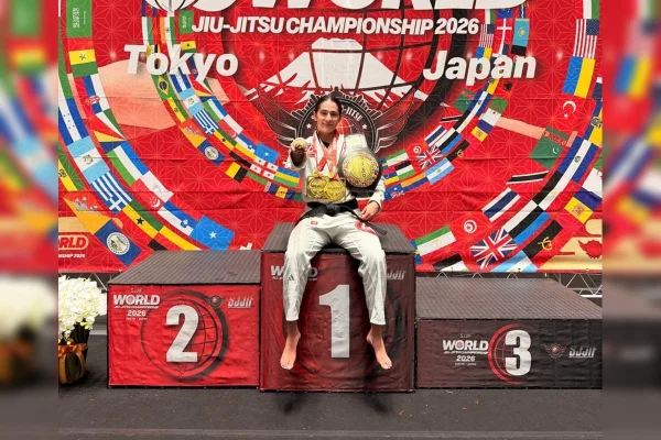 De Brasília a Tóquio: brasiliense se torna campeã mundial de jiu-jítsu