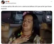 Usuários se divertiram nas redes sociais