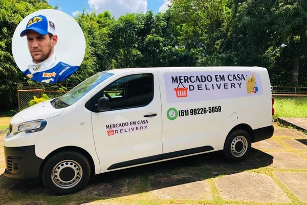 Piloto Lucas Foresti cria serviço de delivery de supermercados