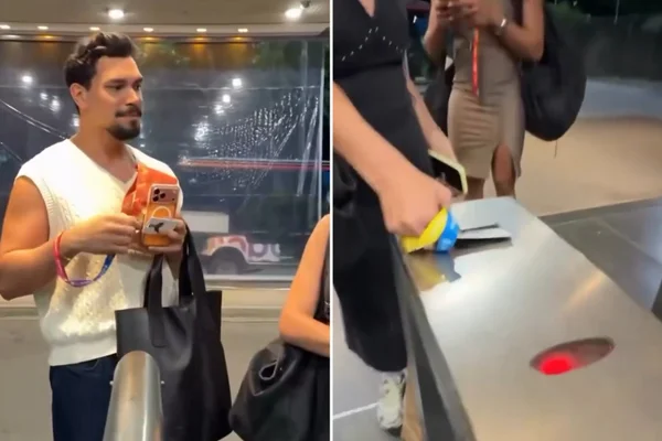 Vinícius Nascimento e Fernanda Catania