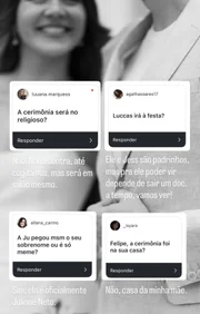 Felipe Neto falou sobre o casamento com  Juliane Carvalho