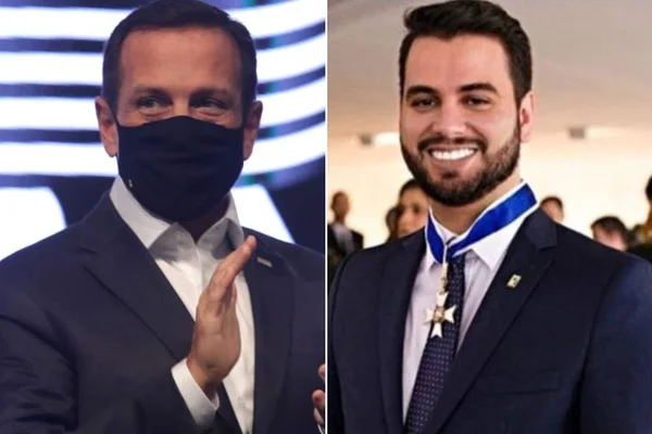 João Doria e Filipe Martins